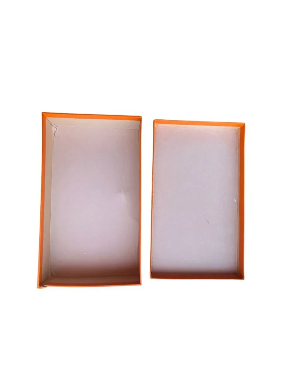 Louis Vuitton Orange Box & Beige Dust Cover Blue Logo 10 1/8